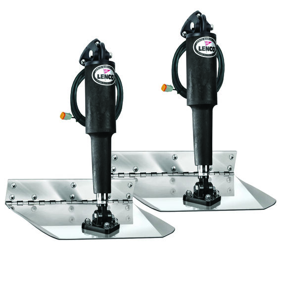 Standard Mount Electro-Polished Trim Tab Kit with 12x12 Plates image number 0