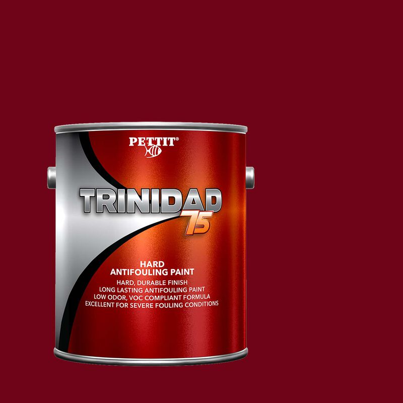 Trinidad 75 Antifouling Paint, Red, Gallon image number 0