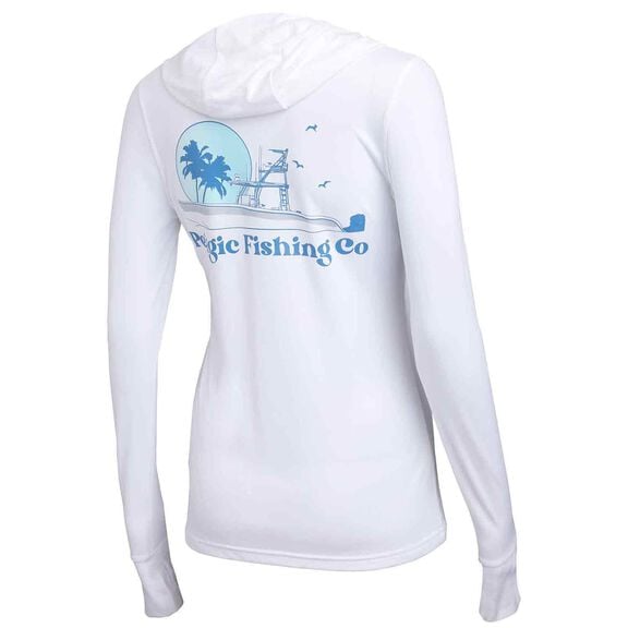Women's Evening Fade Aquatek Hooded Shirt