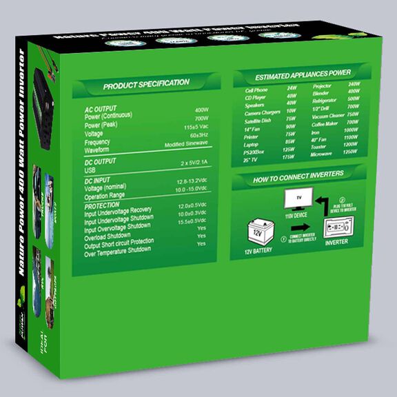 400 Watt Modified Sinewave Power Inverter image number 8