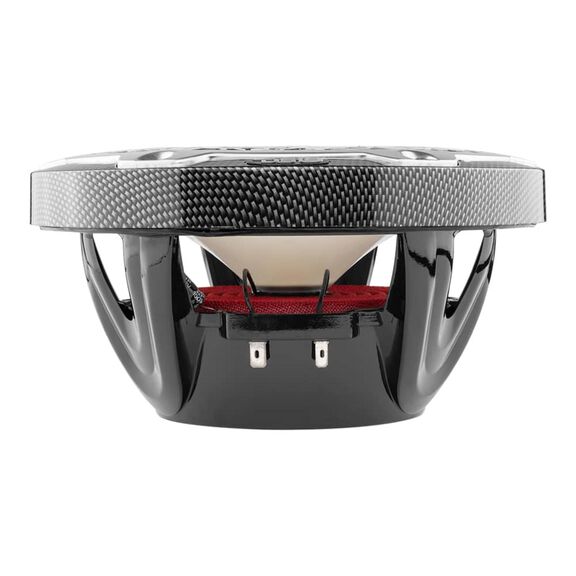 HYDRO 8" 2-Way Marine Speakers with Integrated RGB LED Lights, 450 Watts, Black Carbon Fiber image number 5