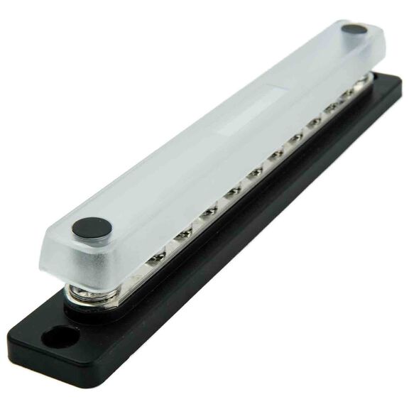CommonBus Dual 1/4" Stud + Twenty #8 Screws - 150 Amp w-Cover image number 3