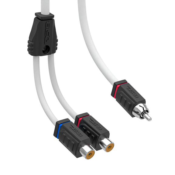 RCA Marine Grade Tinned 100% Copper OFC Y Connector 2 Female to 1 Male image number 1