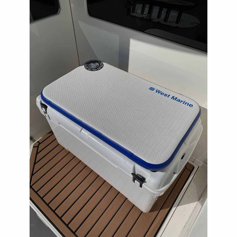WEST MARINE Inflatable Cooler Cushion, 25 1/4” x 16”