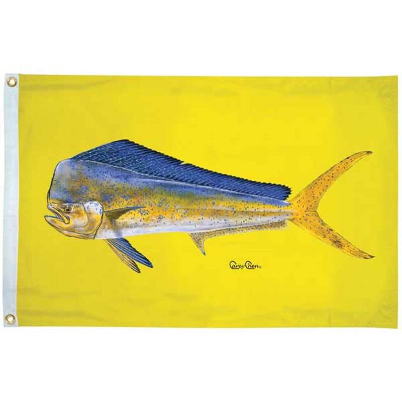 Carey Chen Offshore Fish Flags, Dolphin image number 0