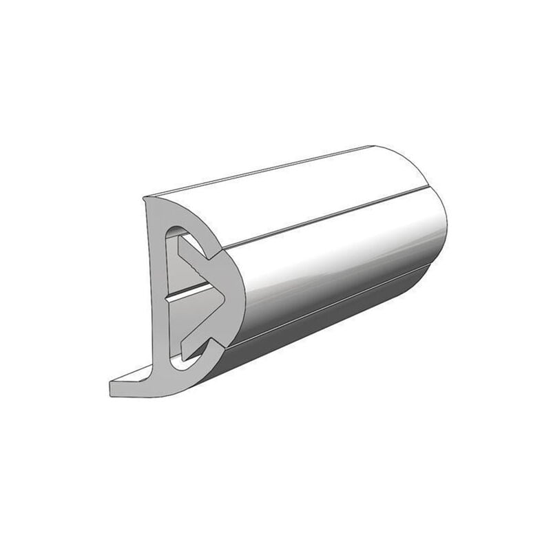 Taco Marine Rigid Frosty White Rub Rail Kit, 1 1/2" x 7/8", 3 Pieces 7.5', 7.5' & 5' Lengths | by West Marine