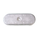 Bolt-On Aluminum Medium Streamlined Hull Anode, 3.16" x 8.5" x 0.5" image number 0