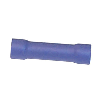 16-14 AWG Butt Connectors, Blue, 100-Pack