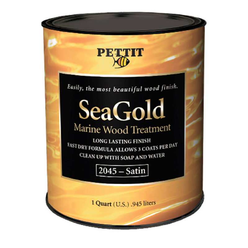 PETTIT PAINT SeaGold Marine Wood Treatment, Quart West Marine