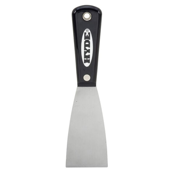 Black & Silver 2'' Flex Putty Knife image number 0