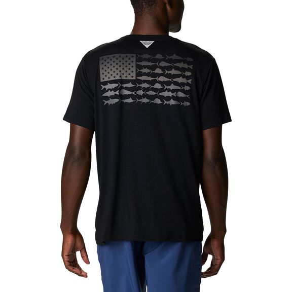 Men's PFG&trade; Fish Flag Tech Shirt image number 0
