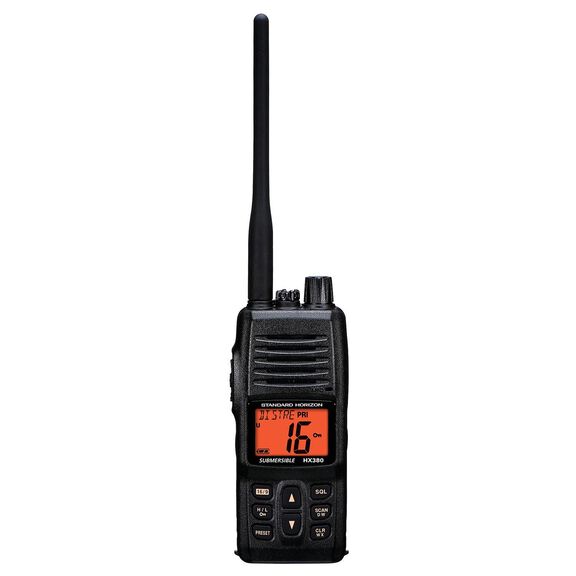HX380 5W Commercial Grade Handheld VHF Radio image number 0