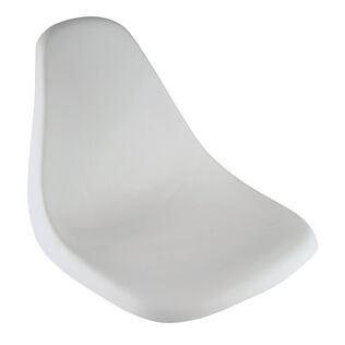 Wise 8WD140LS-710 Plastic Bucket Style Seat, White