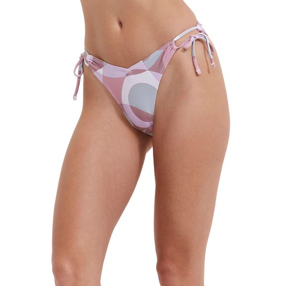 Women's Retro Vibes Adjustable Tie-Side Bikini Bottoms image number 0
