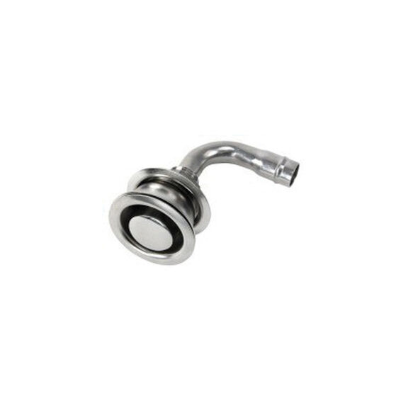 Stainless Steel 90РFlush Fuel Vent with Shield image number 0