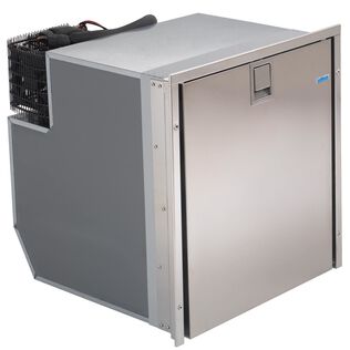 Drawer 55 - Frost Free Deep Freezer, Stainless Steel - AC/DC, 4-Sided Flange