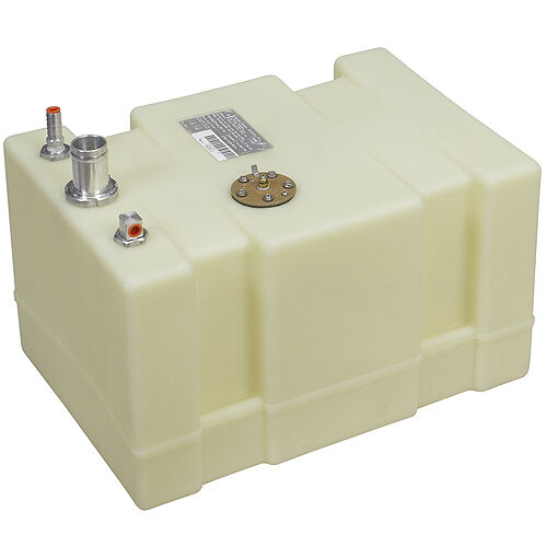 12 Gallon Permanent Below Deck Fuel Tank, 20"L x 14"W x 11.75"H