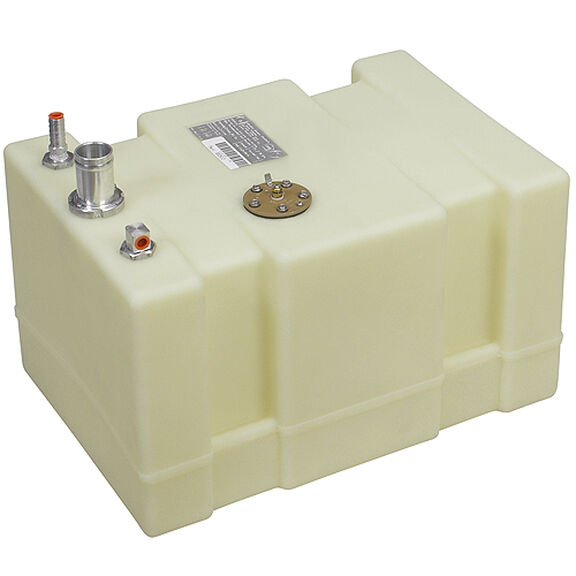 12 Gallon Permanent Below Deck Fuel Tank, 20"L x 14"W x 11.75"H image number 0