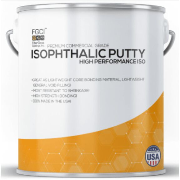 High Performance ISO Polyester Putty Quart Kit image number 0