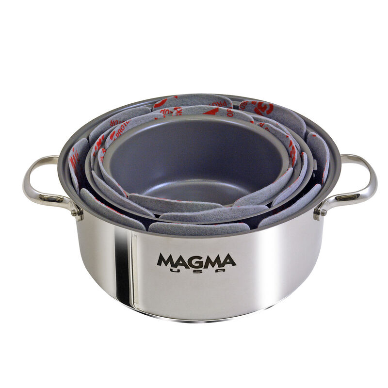 MAGMA 3Piece Nonskid Pot Protectors Set West Marine