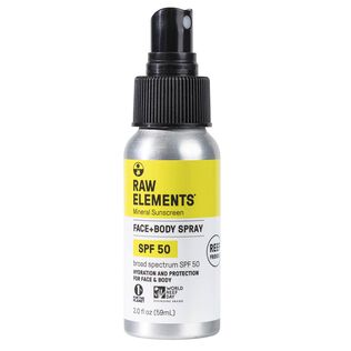 Raw Elements SPF 50 Spray, 2oz.
