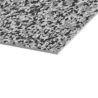 Two Color SeaDek Full Sheet &ndash; Brushed (40&Prime; x 80&Prime;) - Snow Camo / Cool Gray