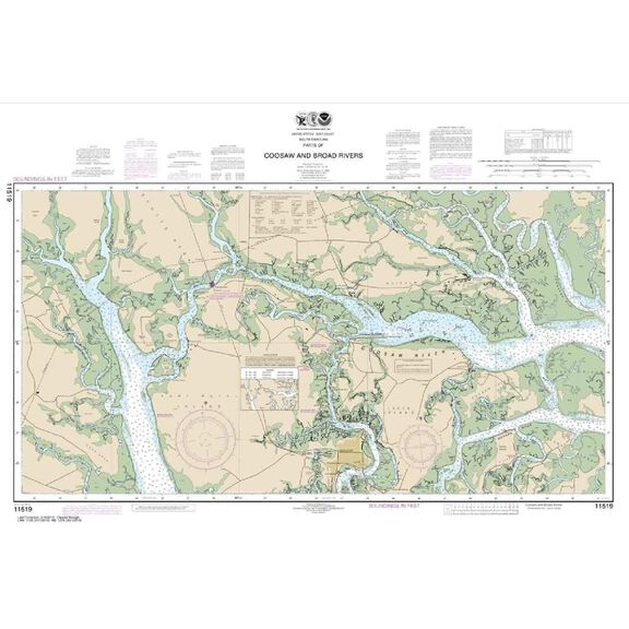 #11519 Parts of Coosaw & Broad Rivers image number 0