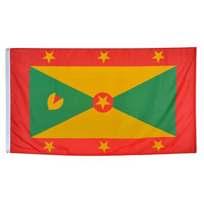 12" x 18" Grenada Courtesy Flag