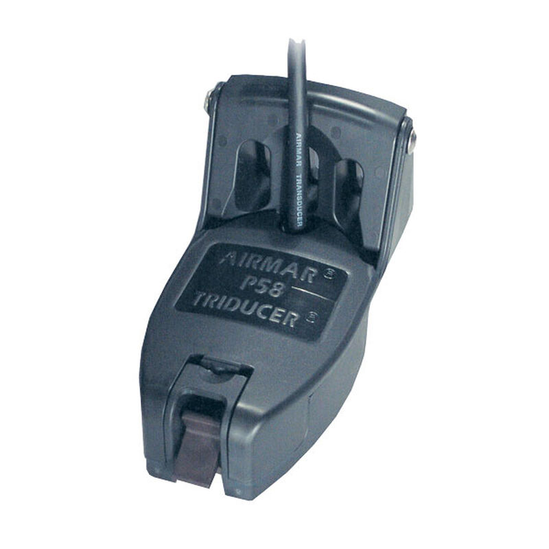 P58 Transom Mount Dual Frequency Transducer image number 0