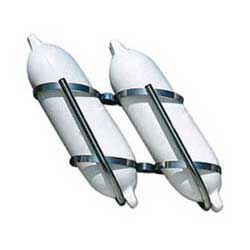Details about   11'' Stainless Steel Folding Fender Holder Inflatable Boat Fender Double Rack US 