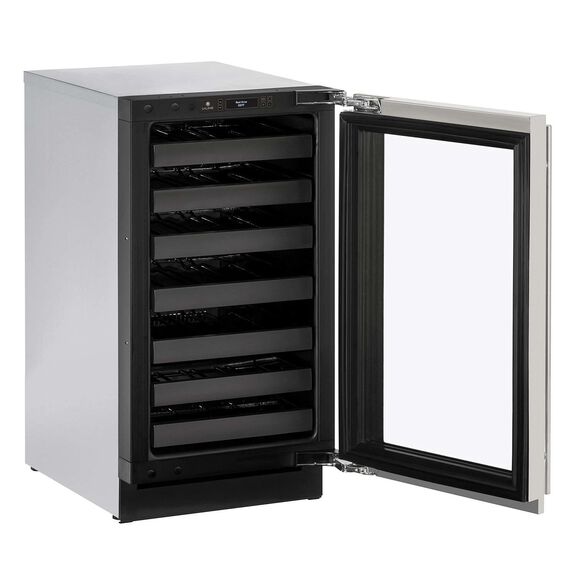 18" Integrated Wine Captain, Solid Door image number 2