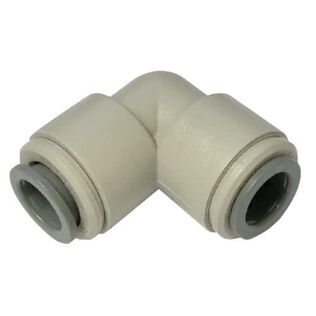 Elbow, 3/8"Od Quick Connect