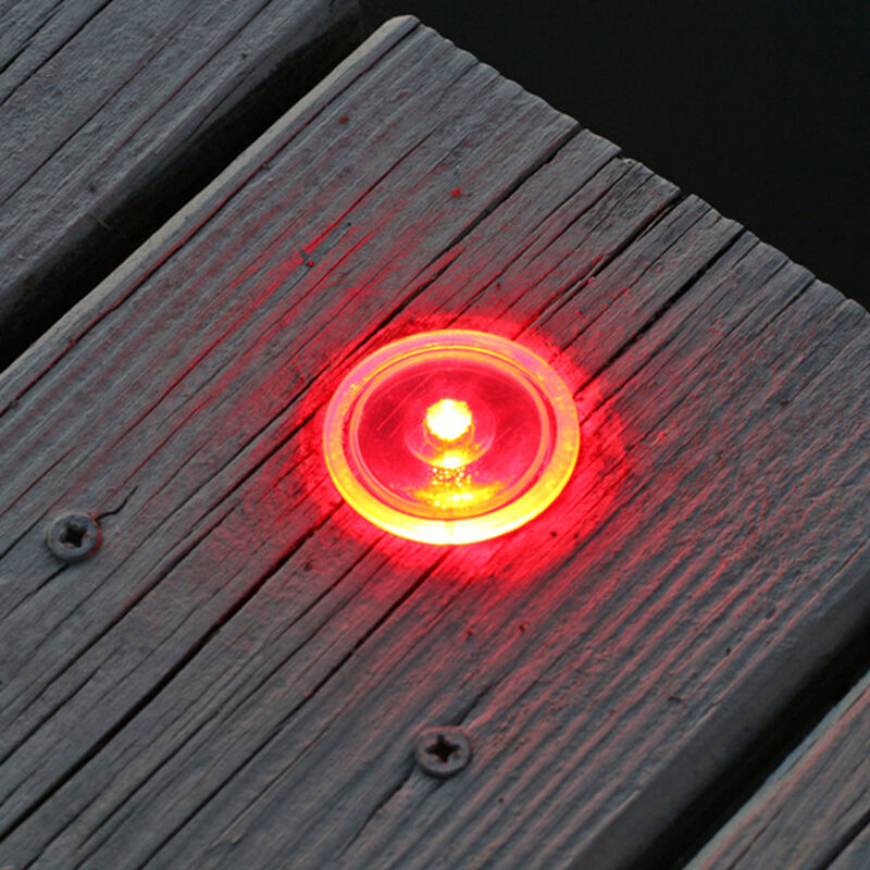Solar Dock and Deck Dots, Red, 4-Pack image number 0