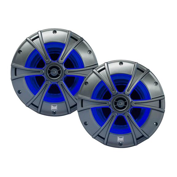 DMS6516 6.5" 2-Way Speakers with Blue illumiNITE&trade; LED Lighting image number 0