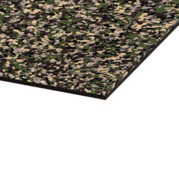 Two Color SeaDek Full Sheet &ndash; Brushed (40&Prime; x 80&Prime;) - Army Camo / Black image number 0