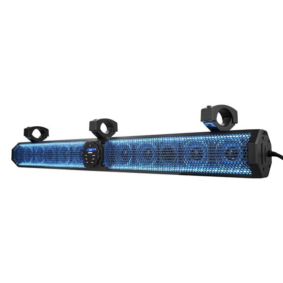 37" Marine Amplified with Bluetooth Sound Bar Speaker System, 10 Speakers and RGB LED Lights, 1200 Watts image number 2