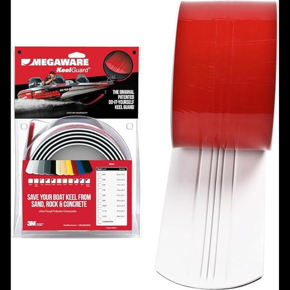 4' Megaware KeelGuard, White image number 0