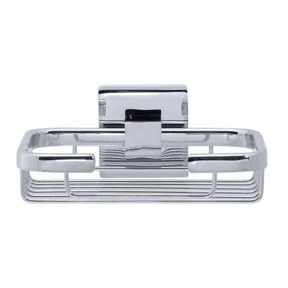 Erissa Soap Basket Chrome image number 2