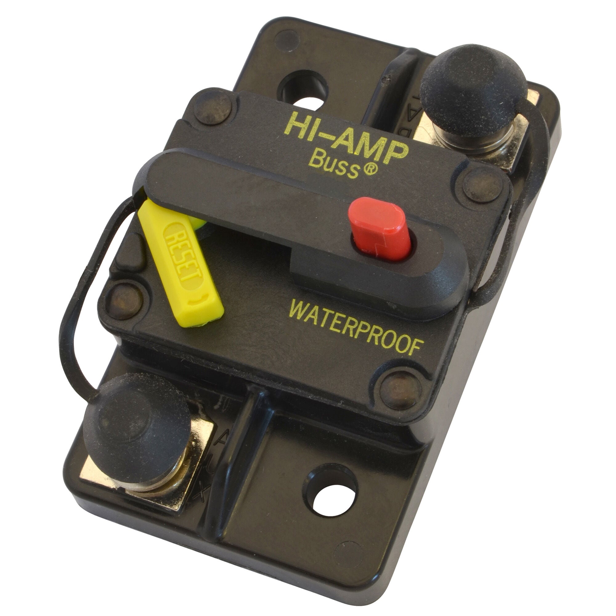 EATON CB285 High Amp Waterproof Circuit Breaker, Flush Mount
