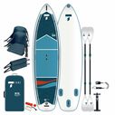 11'6" Inflatable 2-Person Hybrid Stand-Up Paddleboard/Kayak Package image number 0