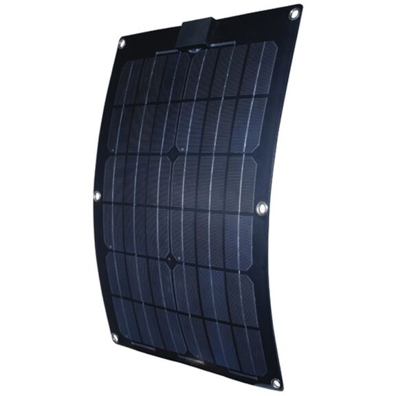Semi-Flexible 25W Monocrystalline Solar Panel image number 0