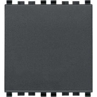 Vimar Eikon 2-Module Blank Filler Module, Grey