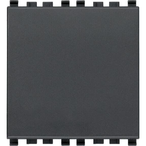 Vimar Eikon 2-Module Blank Filler Module, Grey image number 0