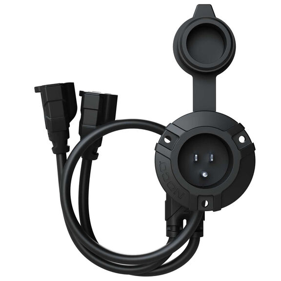AC Port Plug With Dual 18" Extension Cord image number 0