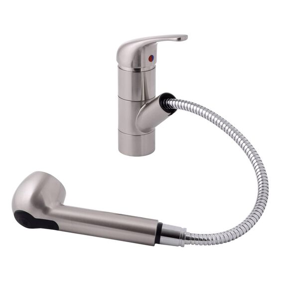 Universal/Pacifica Pull-Out Galley Faucet, 6' Hose, Brushed Nickel image number 4