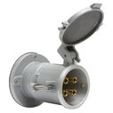 Hubbell Marine Pin & Sleeve, INS, INLT, 4P5W,200A 600V, S1 REV image number 0