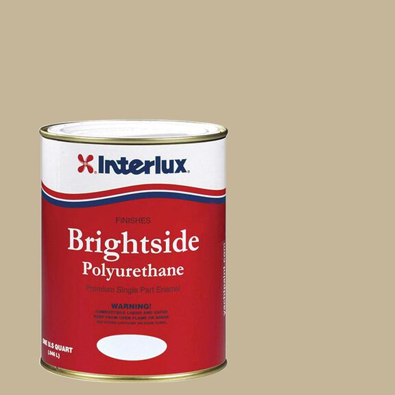 Brightside Polyurethane Paint, Grand Banks Beige, Quart image number 0