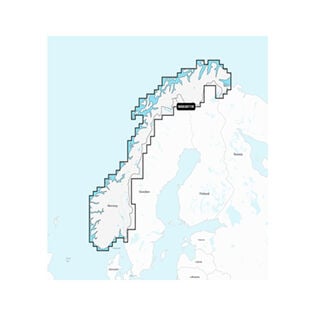 Garmin Navionics Vision+ EU071R Norway, Lakes and Rivers, Electronic Chart
