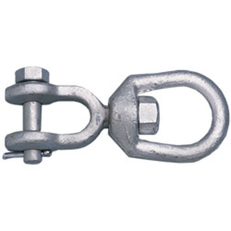 WEST MARINE GalvanizedSteel Jaw & Eye Swivels West Marine