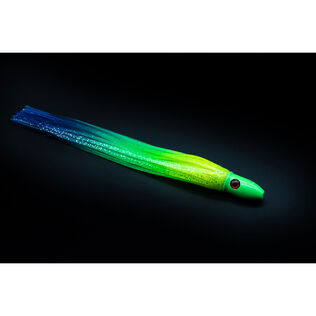 Small Green Aluminum Bullet Double Green Rigged